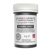 Sugarflair Lustre Dust – Cosmic Grey (E171 Free) 4g
