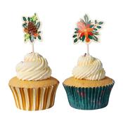 PME Christmas Cupcake &amp; Topper Set of 24 - Winter Berries