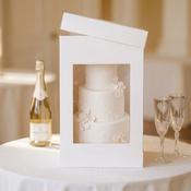14x14x20" Extra Tall Cake Box with Front Window image
