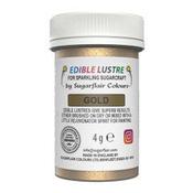 Sugarflair Lustre Dust – Gold (E171 Free) 4g