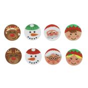 Festive Faces Sugarettes 30mm 16pc or 448pc