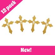 NEW Cross Cupcake Pics 12 pk