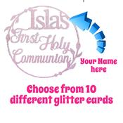 Custom Circle Communion Topper image