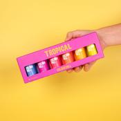 Tropical Colours - Gift Set of 6 Oil Based Colouring