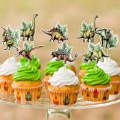 Dinosaur Real Cupcake Toppers 7pc