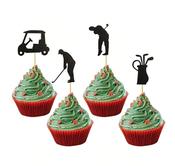 Golf Cupcake Toppers 8pc