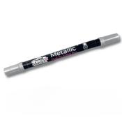 Sweet Artist Metallic Dual-Tip Edible Pen - Silver image