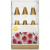 Wilton Golden Decorating Tip Piping Set Of 17