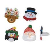 Holiday Icon Rings - 4 Designs 12pk