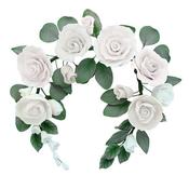 Gumpaste Flower Crown - 220 X 200mm