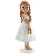 Dekora Resin Communion Girl Barefoot 5"