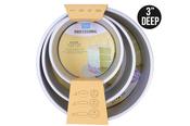 PME : 3" Deep Round Cake Tins - Set of 3 image