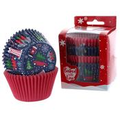 Christmas Gems Baking Cases 100 Pack
