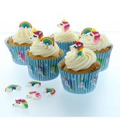Rainbows &amp; Unicorns Sugar Pipings 12pc