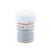 Sugarflair Chocolate Colouring Titanium Free Paint Rose Gold 35g