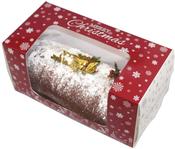 Christmas Log Box 8x4x4 Red\White