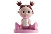 Cake Topper: Baby Girl with Bottle image