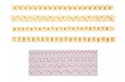 FMM Straight Frill Cutters - Set 9-12