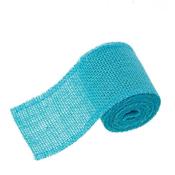 60mm Hessian Jute Light Blue x 2.0m