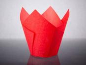 Red Tissue Muffin Case 150pk