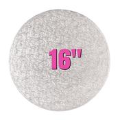 16" Round Silver Cake Drums