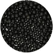 FunCakes Sugarpearls 7mm -Shiny Black- 80g