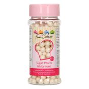 FunCakes Sugarpearls 7mm -Shiny White- 70g