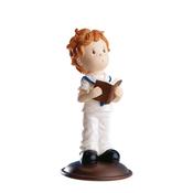 Dekora Resin Communion Boy With Bible 5"