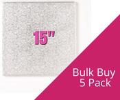 15" Square 5 Pack Drum