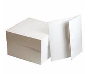 White Cake Boxes - 6'' W - 5"H Singles