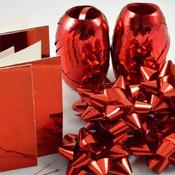 Bow, Ribbon &amp; Tags Gift Pack Set Red
