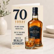 Aged to Perfection Dad Birthday Personalised Greeting Card