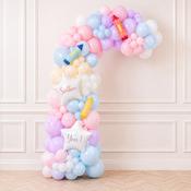 Back to School Personalised Ready-Made Asymmetric Balloon Arch