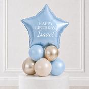 Blue Star Happy Birthday Personalised Stack image