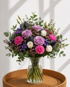 Personalised Lavender Luxe Vase