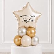 Beige Star Get Well Soon Personalised Stack