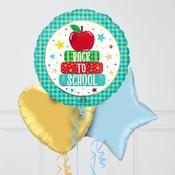 Classy Back to School Inflated Foil Balloon image