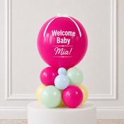Colour Splash Welcome Baby Personalised Stack image