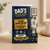 Dad’s Official Office Personalised Father’s Day Card image