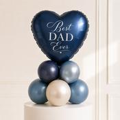 Father's Day Personalised Inflated Balloon Stack image