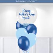 Father's Day Personalised Latex Balloons Bunch