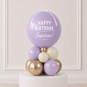 Lavender Happy Birthday Personalised Stack image