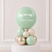 Mint Green Get Well Soon Personalised Stack