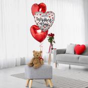Teddy &amp; Loving Mother's Day Balloons Package