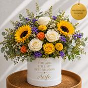 Personalised Anniversary Sunshine Hat Box