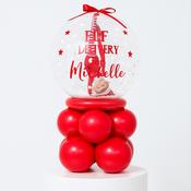 Personalised Red Elf Personalised Table Stack