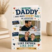Personalised Adventure Father’s Day Greeting Card image