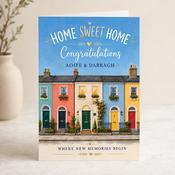 Personalised New Home Congratulations Greeting Card image