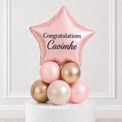 Pink Congratulations Star Personalised Stack image