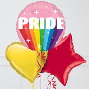 Pride Foil Balloon Bouquet image